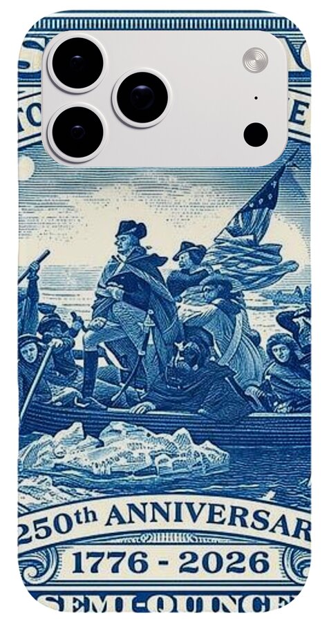 Crossing the Delaware Stamp - Phone Case