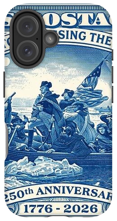 Crossing the Delaware Stamp - Phone Case
