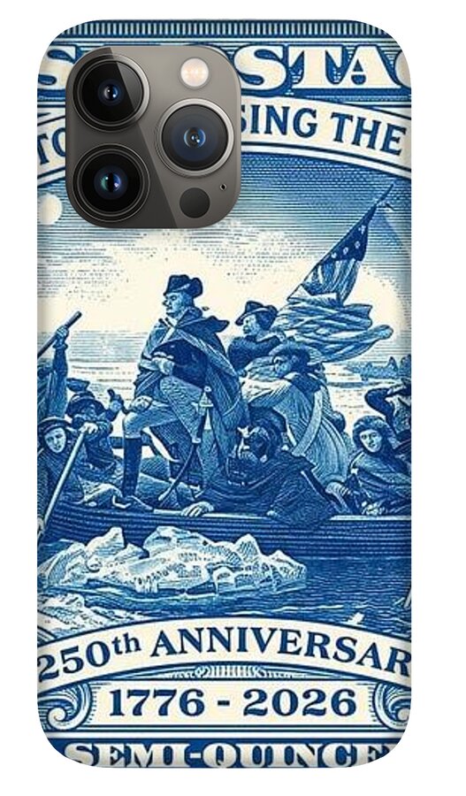 Crossing the Delaware Stamp - Phone Case