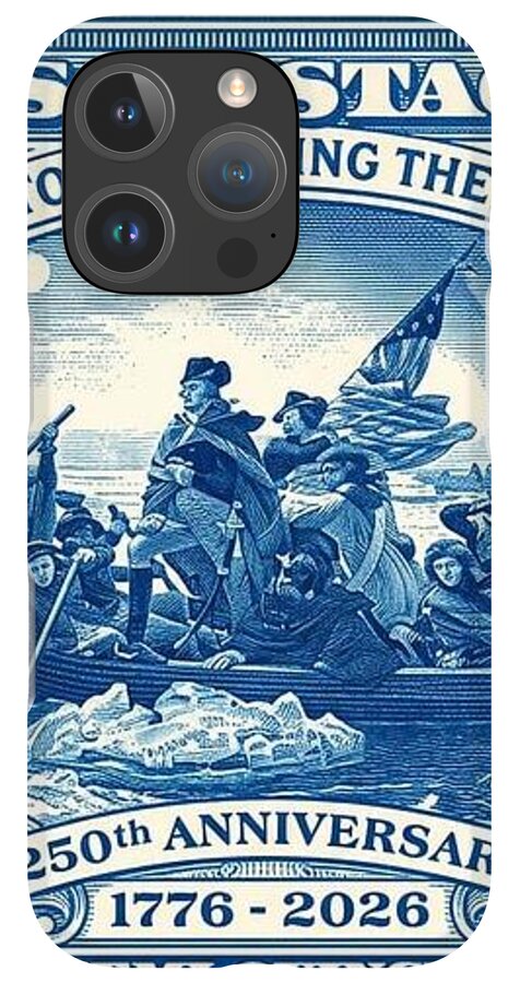 Crossing the Delaware Stamp - Phone Case
