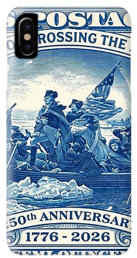 Crossing the Delaware Stamp - Phone Case