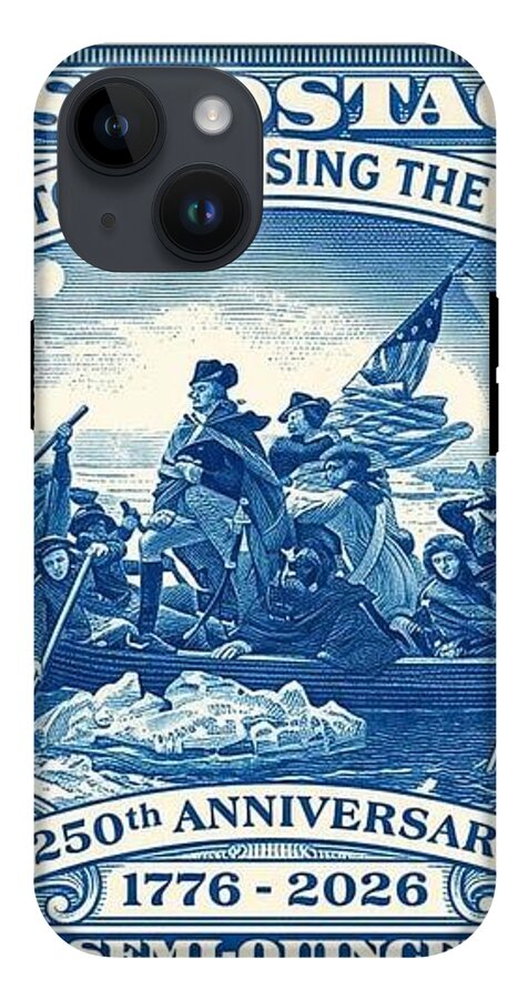 Crossing the Delaware Stamp - Phone Case