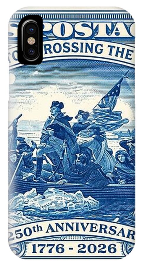 Crossing the Delaware Stamp - Phone Case