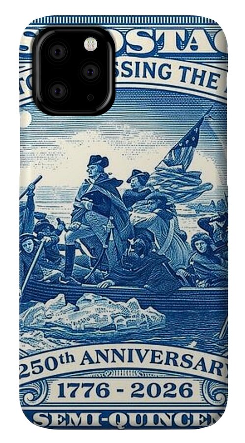 Crossing the Delaware Stamp - Phone Case