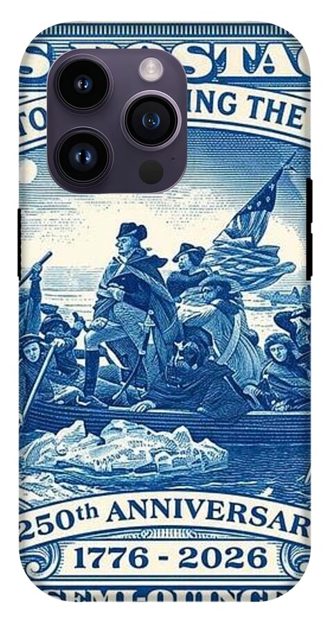 Crossing the Delaware Stamp - Phone Case