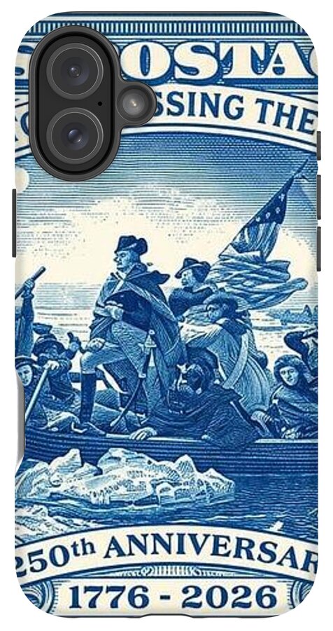 Crossing the Delaware Stamp - Phone Case