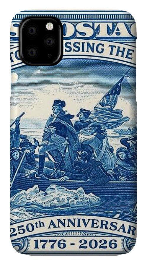 Crossing the Delaware Stamp - Phone Case