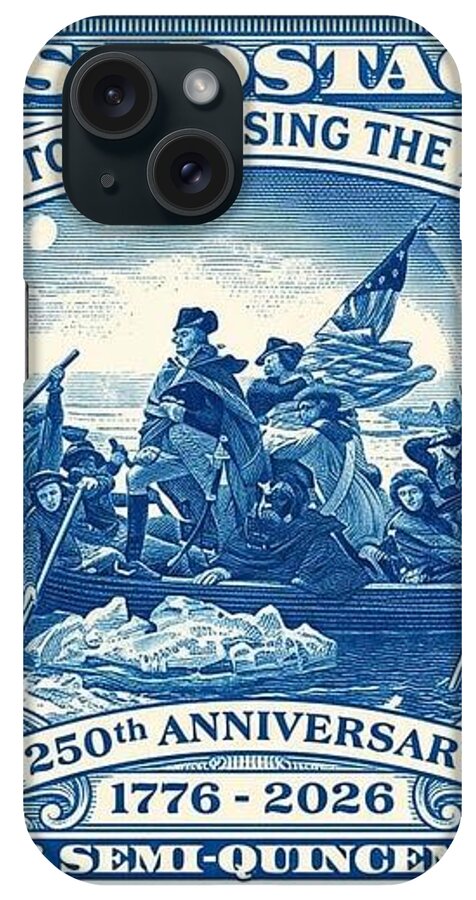 Crossing the Delaware Stamp - Phone Case
