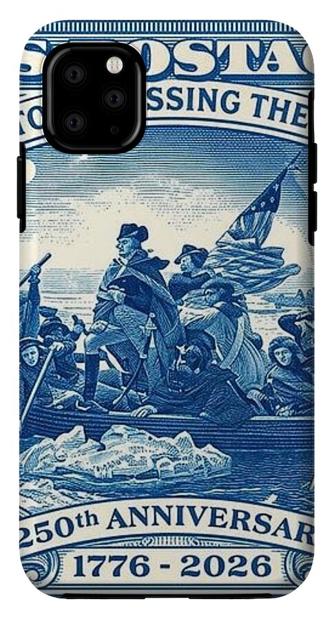 Crossing the Delaware Stamp - Phone Case