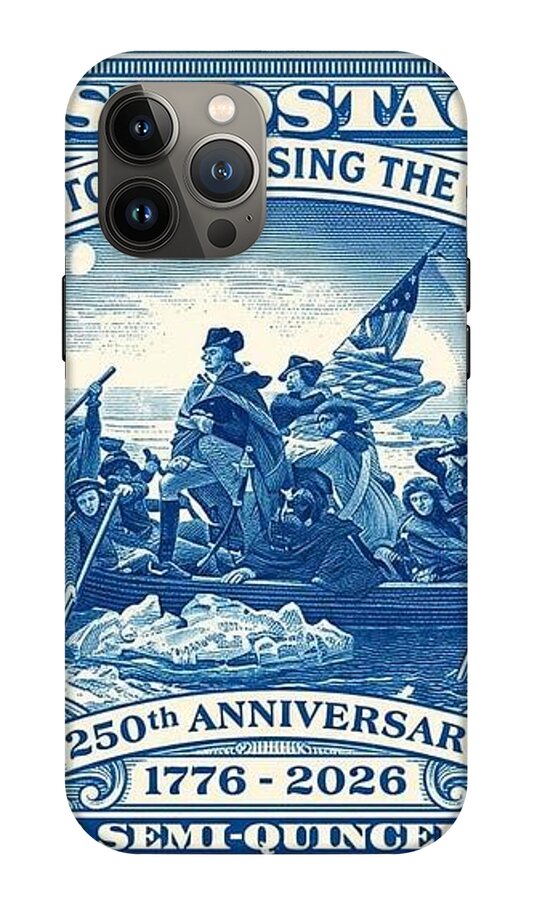 Crossing the Delaware Stamp - Phone Case