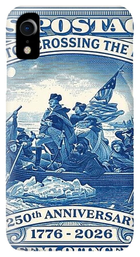 Crossing the Delaware Stamp - Phone Case