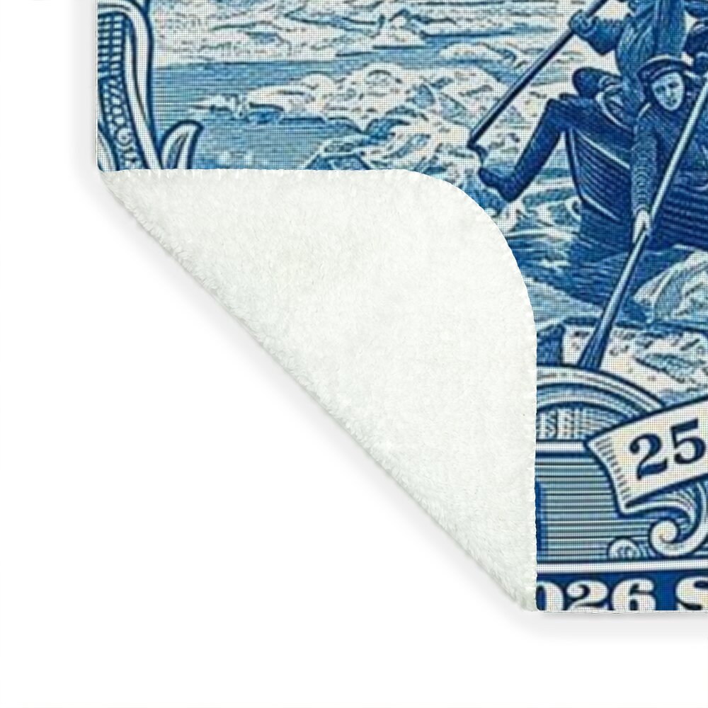 Crossing the Delaware Stamp - Blanket