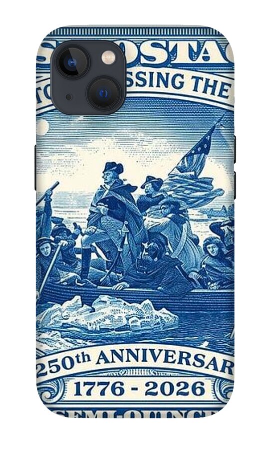 Crossing the Delaware Stamp - Phone Case