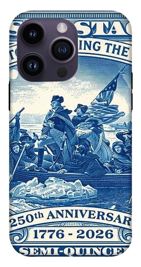 Crossing the Delaware Stamp - Phone Case