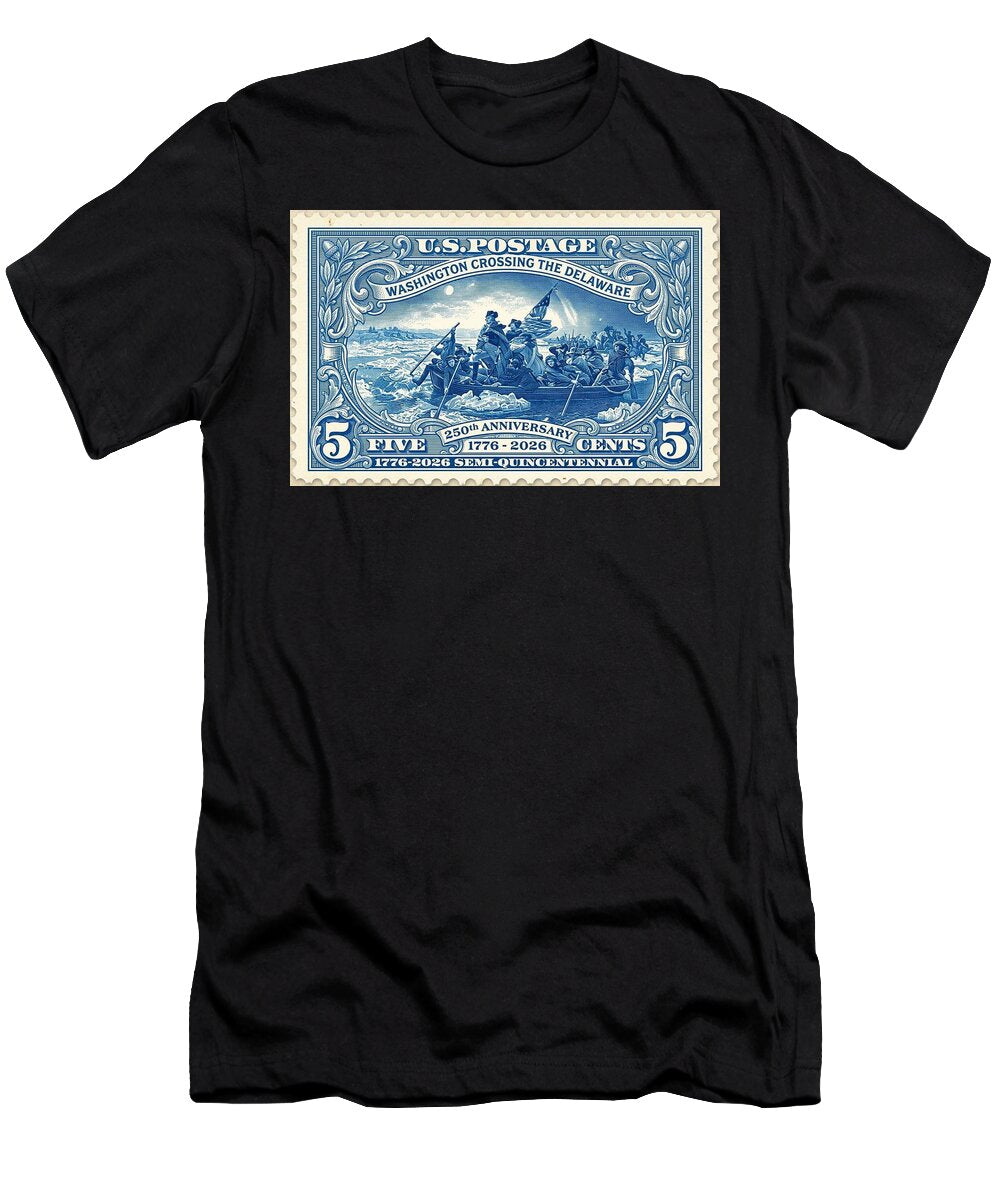 Crossing the Delaware Stamp - T-Shirt