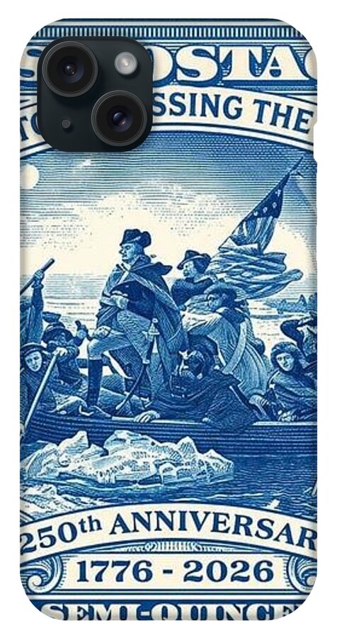 Crossing the Delaware Stamp - Phone Case
