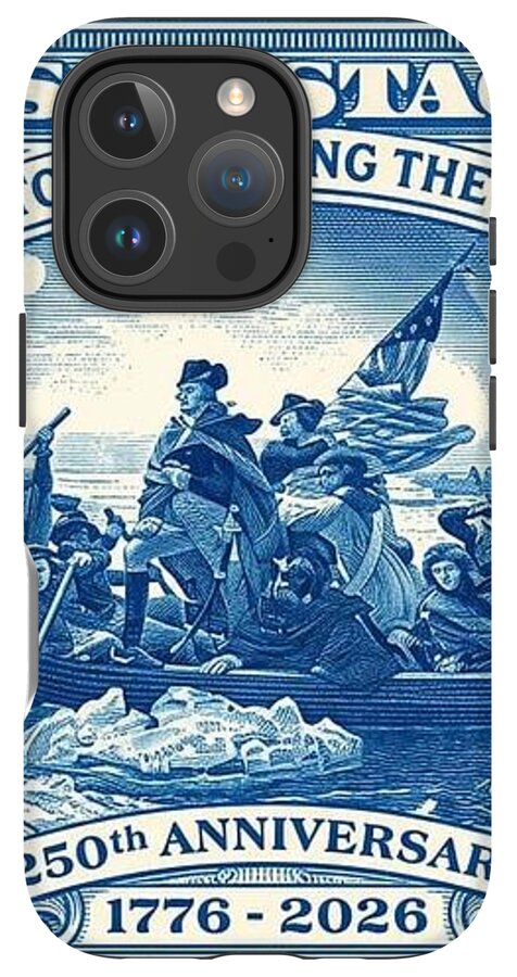 Crossing the Delaware Stamp - Phone Case