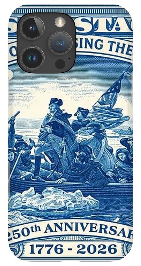Crossing the Delaware Stamp - Phone Case