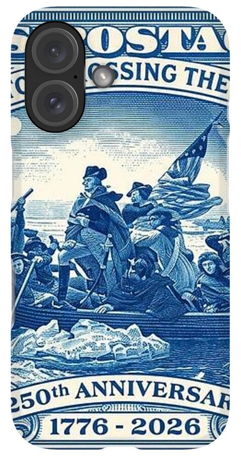 Crossing the Delaware Stamp - Phone Case