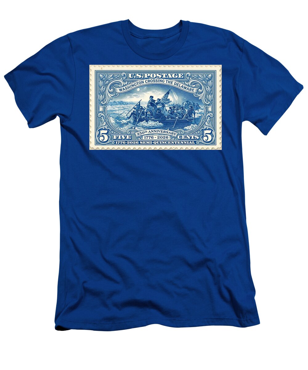 Crossing the Delaware Stamp - T-Shirt