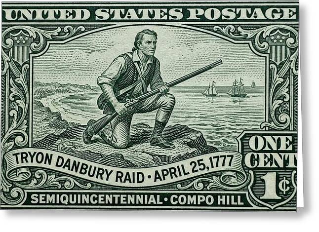 Danbury Raid 1c - Greeting Card