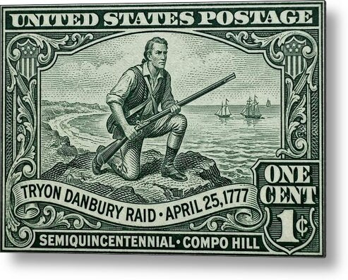 Danbury Raid 1c - Metal Print