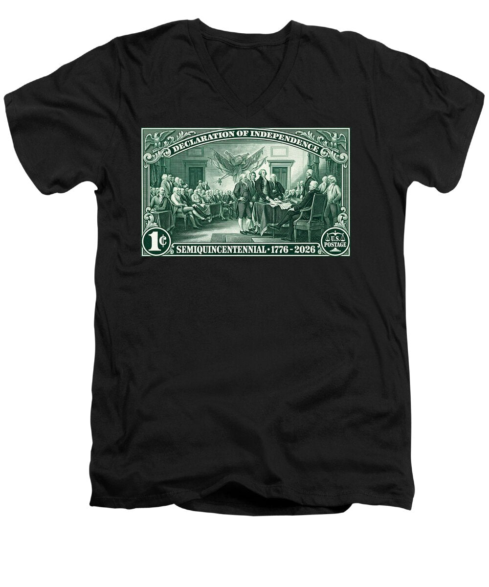 Declaration 1c - Men's V-Neck T-Shirt
