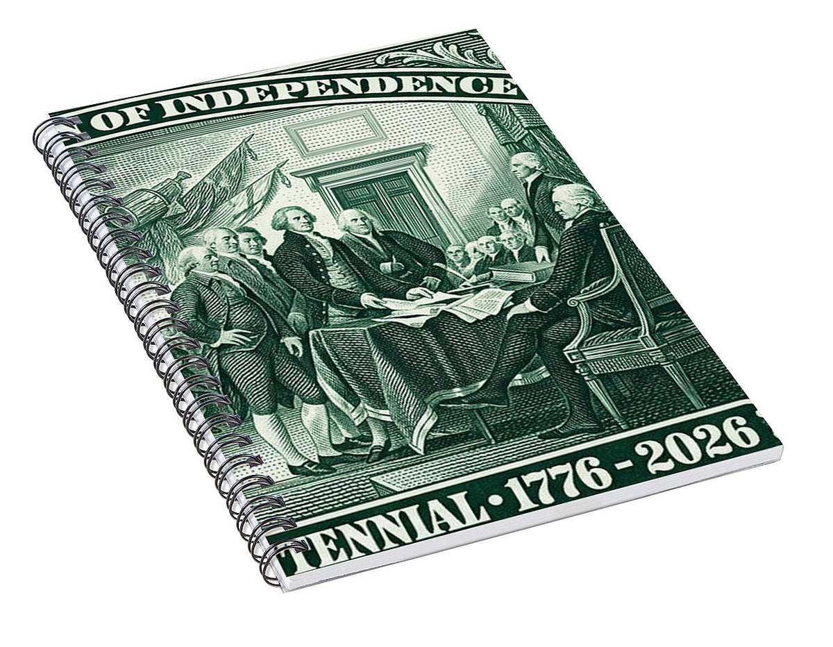 Declaration 1c - Spiral Notebook