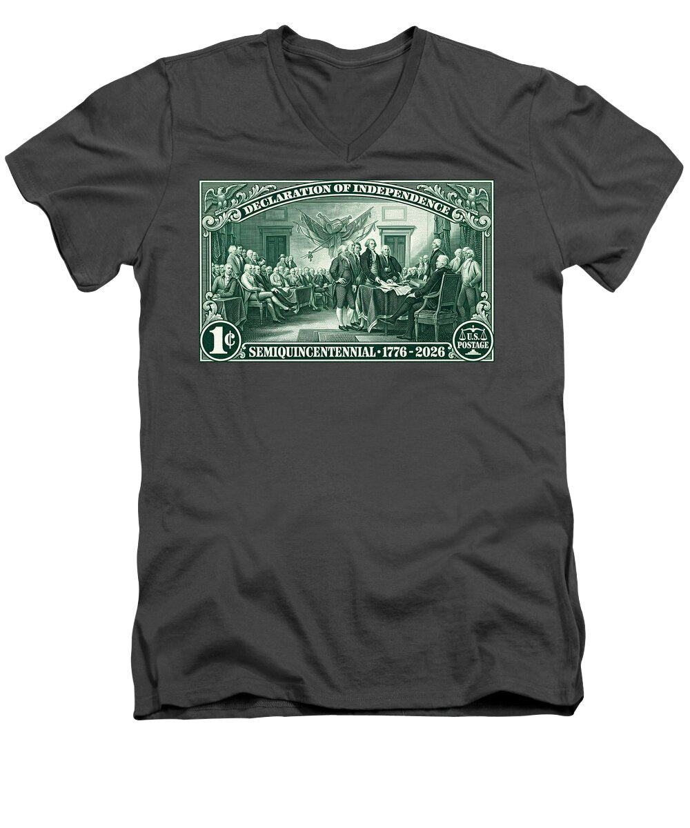 Declaration 1c - Men's V-Neck T-Shirt