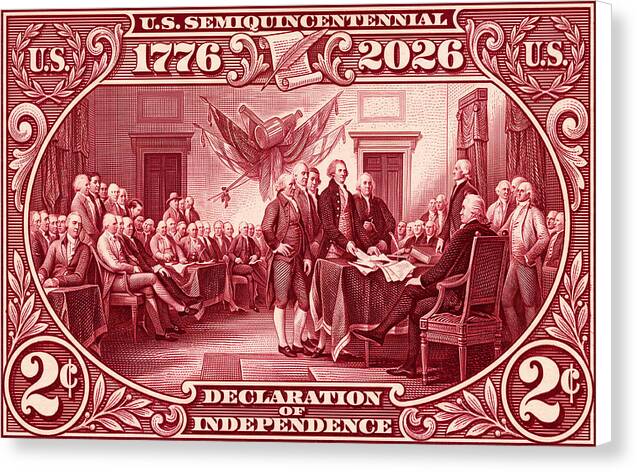 Declaration 2c - Canvas Print