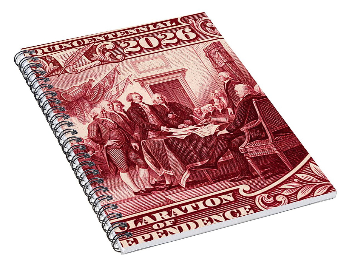 Declaration 2c - Spiral Notebook