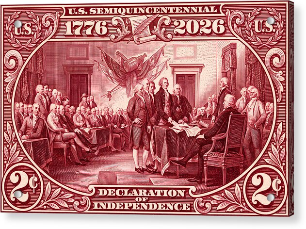 Declaration 2c - Acrylic Print