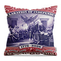 Declaration $5 2 - Throw Pillow