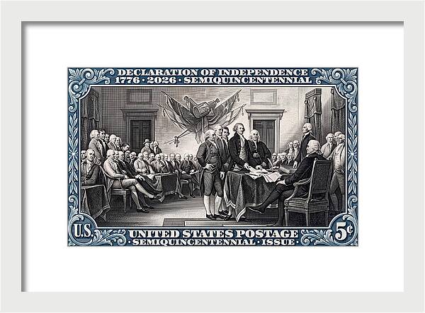 Declaration 5c - Framed Print