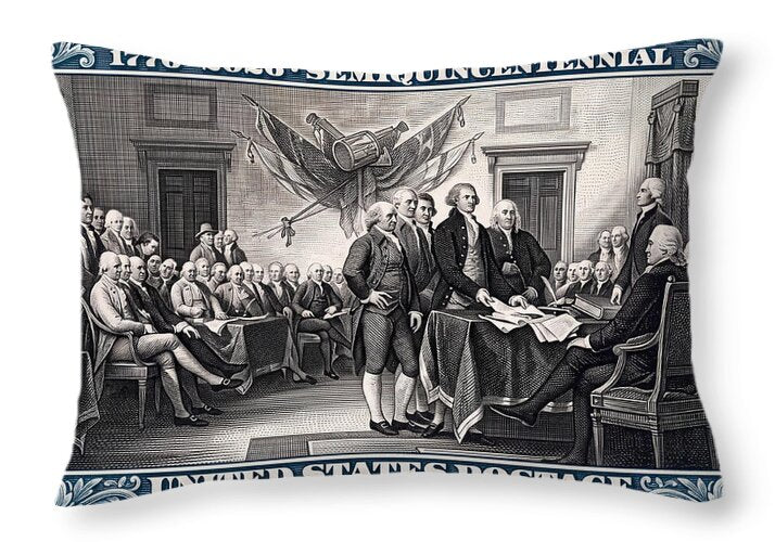 Declaration 5c - Throw Pillow