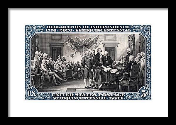 Declaration 5c - Framed Print