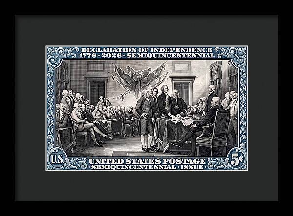 Declaration 5c - Framed Print