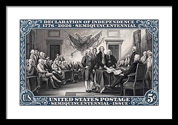 Declaration 5c - Framed Print