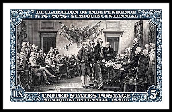 Declaration 5c - Framed Print