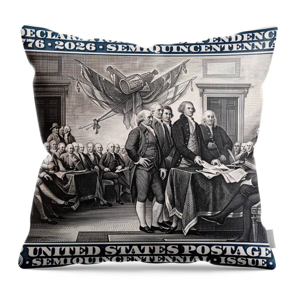Declaration 5c - Throw Pillow
