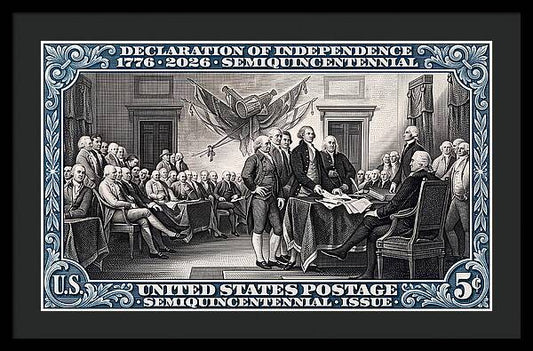 Declaration 5c - Framed Print