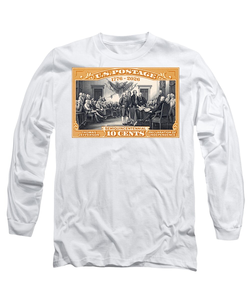Declaration of Independence 10c - Long Sleeve T-Shirt