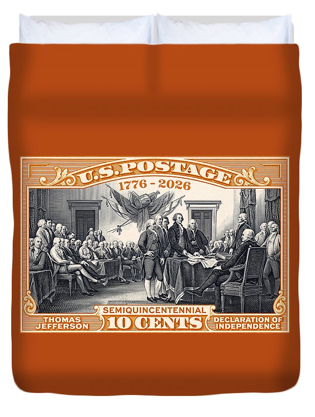 Declaration of Independence 10c - Duvet Cover