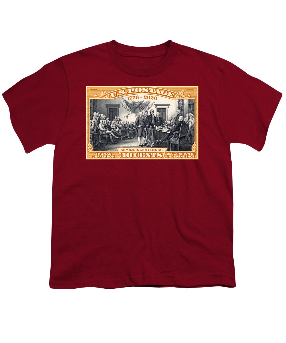 Declaration of Independence 10c - Youth T-Shirt