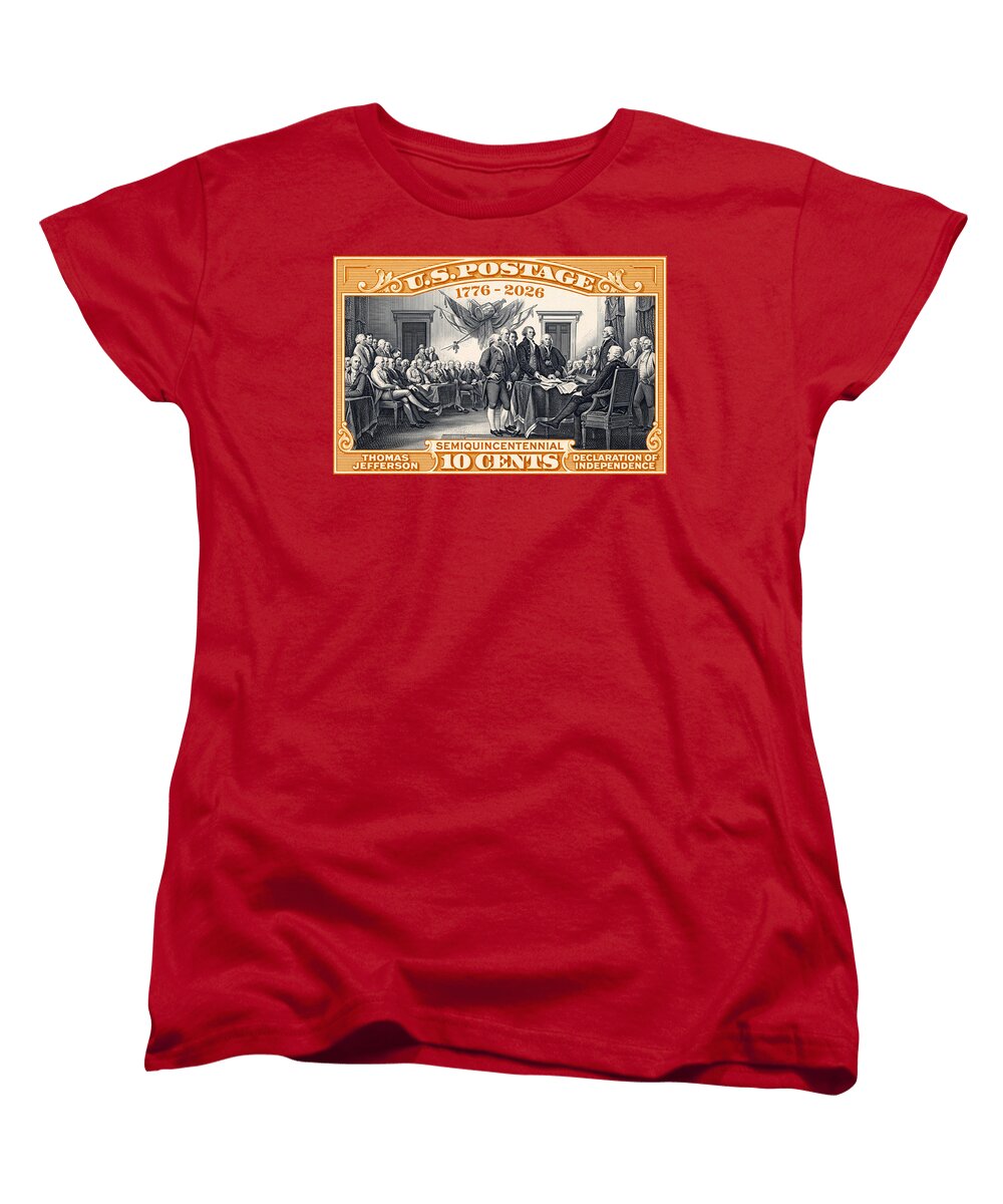 Declaration of Independence 10c - Women's T-Shirt (Standard Fit)