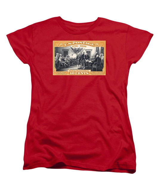 Declaration of Independence 10c - Women's T-Shirt (Standard Fit)