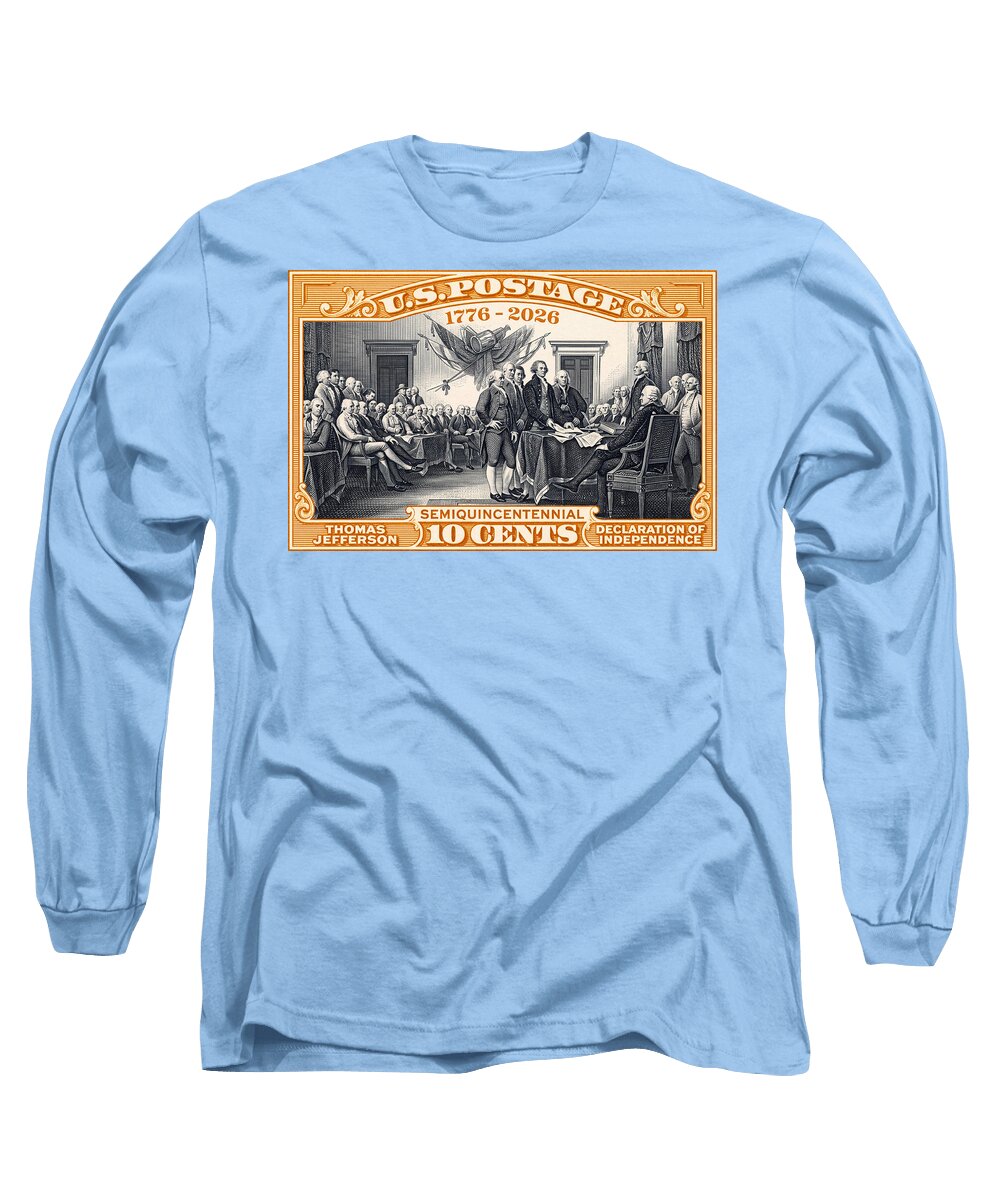 Declaration of Independence 10c - Long Sleeve T-Shirt