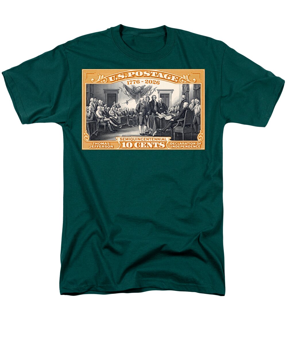 Declaration of Independence 10c - Men's T-Shirt  (Regular Fit)