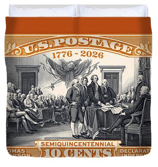 Declaration of Independence 10c - Duvet Cover