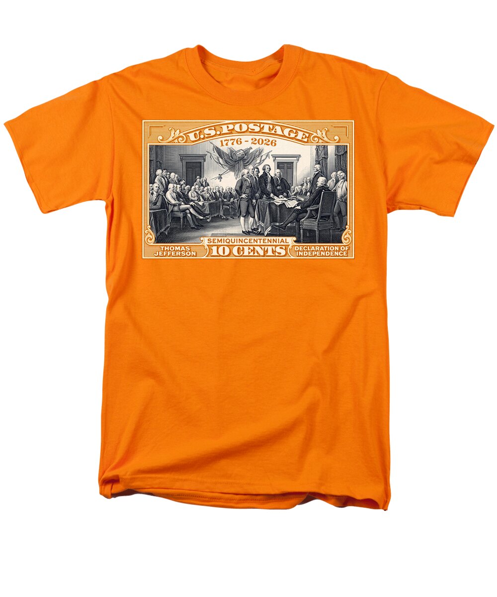Declaration of Independence 10c - Men's T-Shirt  (Regular Fit)